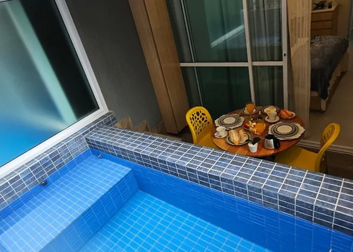 Nixxus - Studio Com Exclusiva Piscina Privativa Na Varanda - A Poucos Minutos Da Praia E Do Centrinho De Pôrto das Galinhas